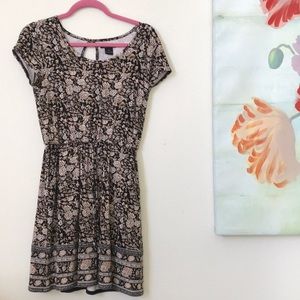 Lucky Brand stretchy floral print dress